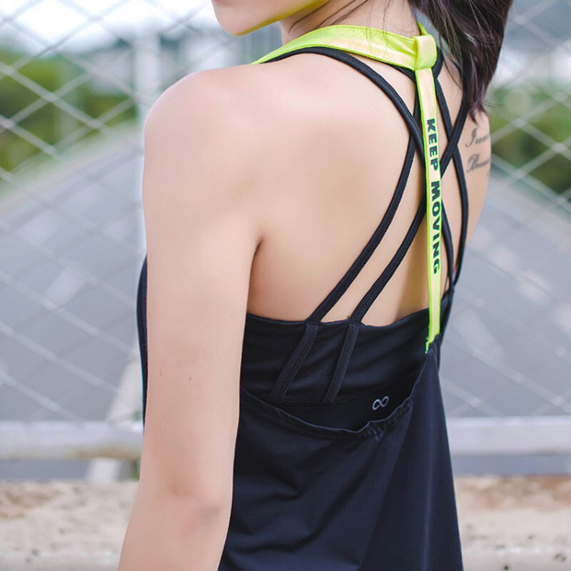 Exerciții de gimnastică Sport Cămăși fără mâneci Tricouri Femei Fitness Haine de alergare Topuri libere cu uscare rapidă Vestă maiouri