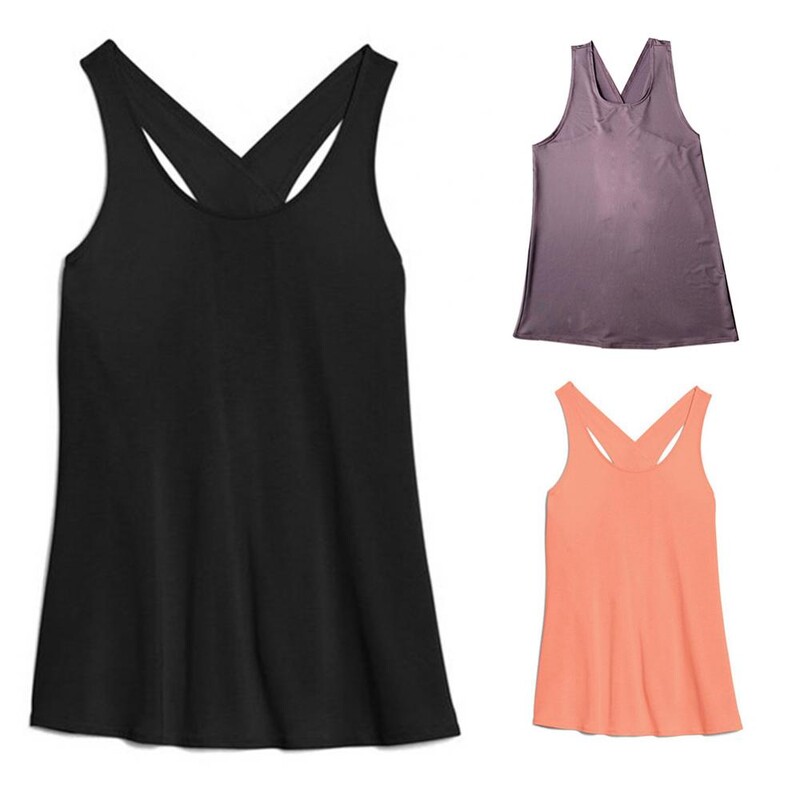 Seksīgi sieviešu jogas topi bez piedurknēm Sporta fitnesa T krekls treniņam jogas krekli Ātri nožūst Athletic Running Vest Lady