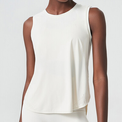 Tricou de yoga fără mâneci de vară pentru femei, fitness, alergare, maiuu respirabil, cu uscare rapidă, vestă de gimnastică, îmbrăcăminte sportivă pentru antrenament pentru femei