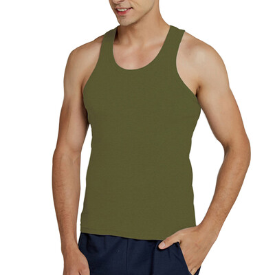 Maiuri Bărbați Bumbac Vestă pentru alergare Fitness Cool Vară Top fără mâneci Gym Sport Slim Casual Tricou Bărbați 9 Culori 1BUC
