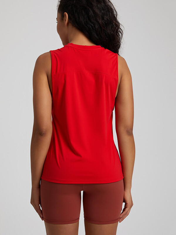 Topuri de alergare fără mâneci pentru femei Tank Top pentru tenis Yoga Padel Cămașă Îmbrăcăminte sportivă respirabilă Tricouri Îmbrăcăminte cu design la spate