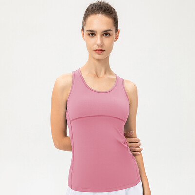 Cămașă de yoga Sport Alergare Vestă cu uscare rapidă Elasticitate ridicată Fit strâns Fitness Femei Îmbrăcăminte GYM Tricou culturism