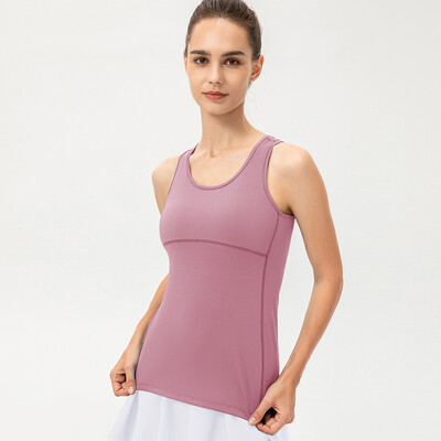 Cămașă de yoga Sport Alergare Vestă cu uscare rapidă Elasticitate ridicată Fit strâns Fitness Femei Îmbrăcăminte GYM Tricou culturism