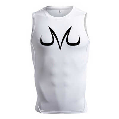Cămașă de compresie fără mâneci cu grafică pentru bărbați, cu uscare rapidă, maiuri elastice, pentru antrenament de gimnastică, pentru alergare, maiouri de bază.