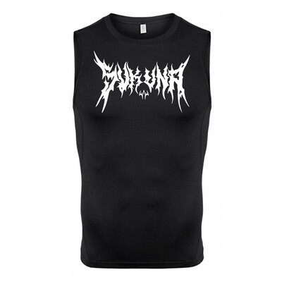 Grafisks bezpiedurkņu kompresijas krekls vīriešiem Vasaras Athletic Ātri Dry Elastīgi Topi Sporta zāle Treniņiem Skriešanas vestu pamatnes