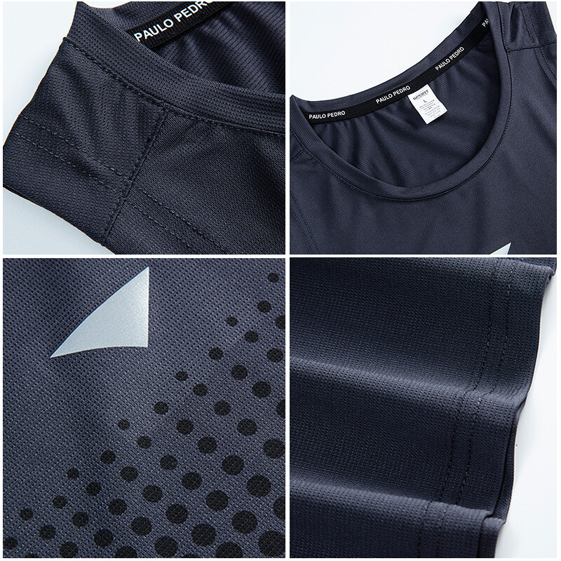 (M-3XL) Bărbați, cu uscare rapidă, pentru alergare, vestă sport, cu o formă lejeră, pentru baschet, mai mari, mai mari de gimnastică, topuri de fitness, cămașă fără mâneci pentru antrenament