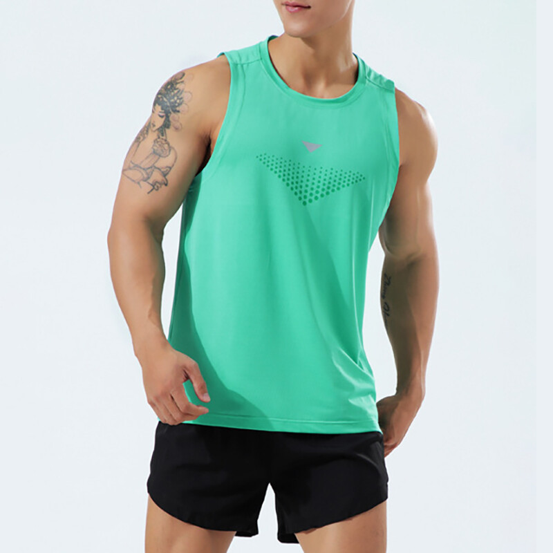 (M-3XL) Bărbați, cu uscare rapidă, pentru alergare, vestă sport, cu o formă lejeră, pentru baschet, mai mari, mai mari de gimnastică, topuri de fitness, cămașă fără mâneci pentru antrenament