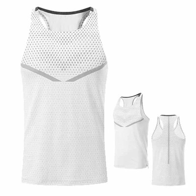 Vīriešu skriešanas veste āra treniņu apģērbs vīriešu sporta apģērbs bez piedurknēm T-krekls sporta zāle skriešanas tvertnē kultūrisma T krekls