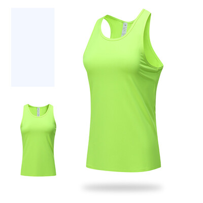 Vasaras sieviešu stingra jogas veste Augsta, elastīga, cieta, mīksta, elpojoša sporta mugura apakšveļa, skriešana, šaura virsdrēbes