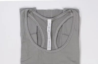 Swiftly Tech sieviešu sporta veste 1.0 Jogas tīras kokvilnas veste bez piedurknēm sporta zālei fitnesa tīklveida tops, sportisks T-krekls, skriešanas sporta topi