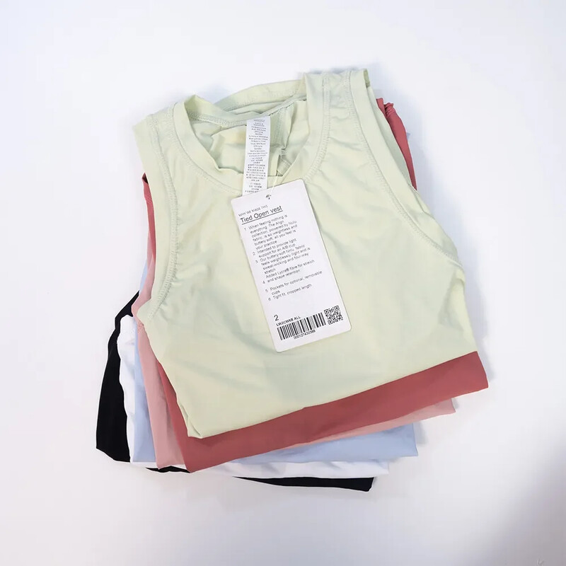 Tricou sport pentru femei de vară, exerciții de fitness, jogging, antrenament, respirabil, largi, fără mâneci, fără spate, sexy, maiuu de yoga