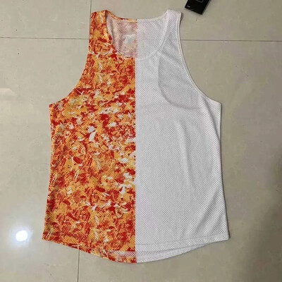 Tricou pentru alergare atletic pentru bărbați, maiuu ultraușor pentru maraton, cămăși cu spate în Y, tricou fără mâneci, pentru antrenament, pentru antrenament uscat.