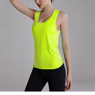 Ženske majice bez rukava za jogu Brzosušeće ženske odjeće za vježbanje u teretani Bez rukava Sportske majice bez leđa Cross Sportske majice Majica za fitness 2022.