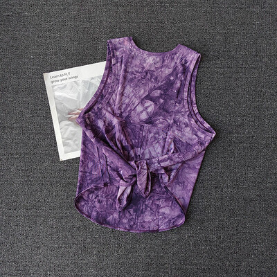 Ženska brzosušeća sportska vesta za trčanje, fitness majica bez rukava, joga majica bez rukava, ljepota, vanjska sportska majica