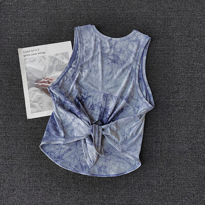 Ženska brzosušeća sportska vesta za trčanje, fitness majica bez rukava, joga majica bez rukava, ljepota, vanjska sportska majica