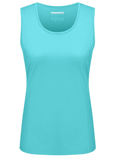 KEFITEVD Ljetni ženski prsluk za trčanje Brzosušeća lagana majica s okruglim izrezom bez rukava Atletske majice bez rukava Prsluk za fitnes i jogu za teretanu