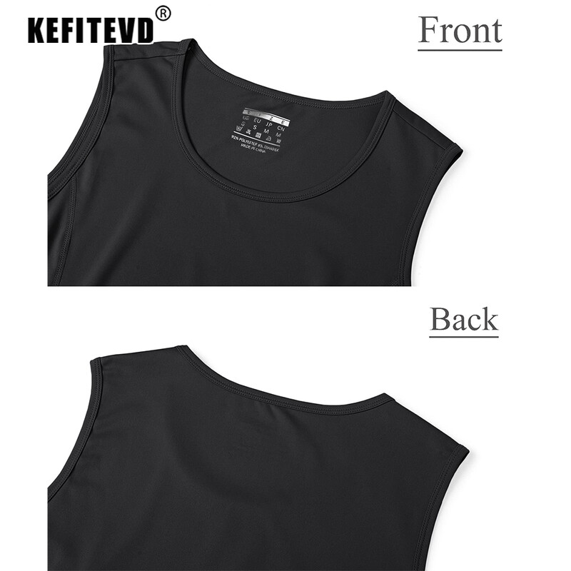 KEFITEVD Ljetni ženski prsluk za trčanje Brzosušeća lagana majica s okruglim izrezom bez rukava Atletske majice bez rukava Prsluk za fitnes i jogu za teretanu