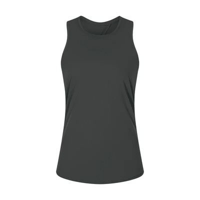 Top tanc de yoga atletic super moale, ușoare, femei, spate, deschis, simplu, sport, vestă de fitness, îmbrăcăminte largi, din nailon, pentru antrenament.