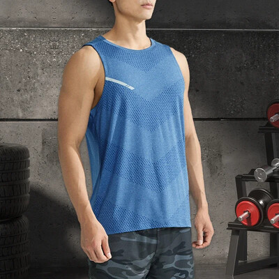 Bărbați de vară, cu uscare rapidă, îmbrăcăminte fitness, vară, cool, plajă, pentru călătorie, modă, sală, alergare, rezervor, tenis, tricouri, sport