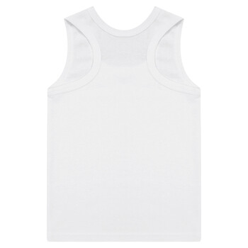 Kids Girls Racer Back Tank Top Μονόχρωμο στρογγυλό λαιμό αμάνικο γιλέκο Tank for workout Yoga Running γιλέκα Παιδικά καλοκαιρινά μπλουζάκια