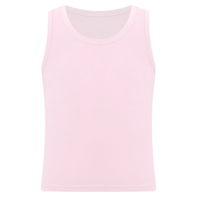 Bērnu meiteņu sacīkšu mugura, vienkrāsains, apaļš kakls, vestes bez piedurknēm treniņiem jogas skriešanas vestes bērnu vasaras topi