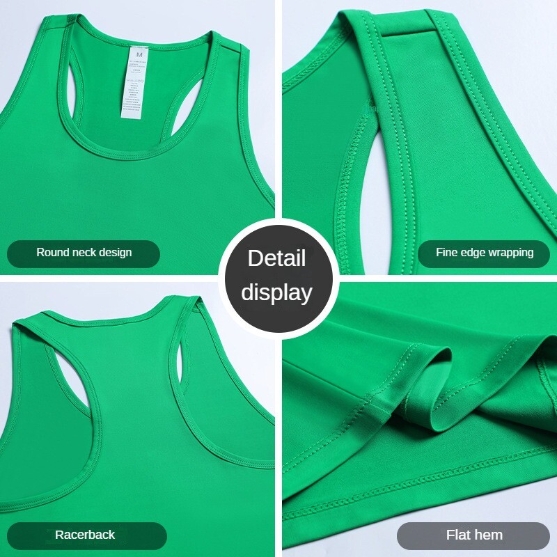 Maieu de yoga strâmt pentru femei, vestă sport, vară, ocazional, fără mâneci, pentru fitness, pentru alergare, pentru antrenament, pentru antrenament.