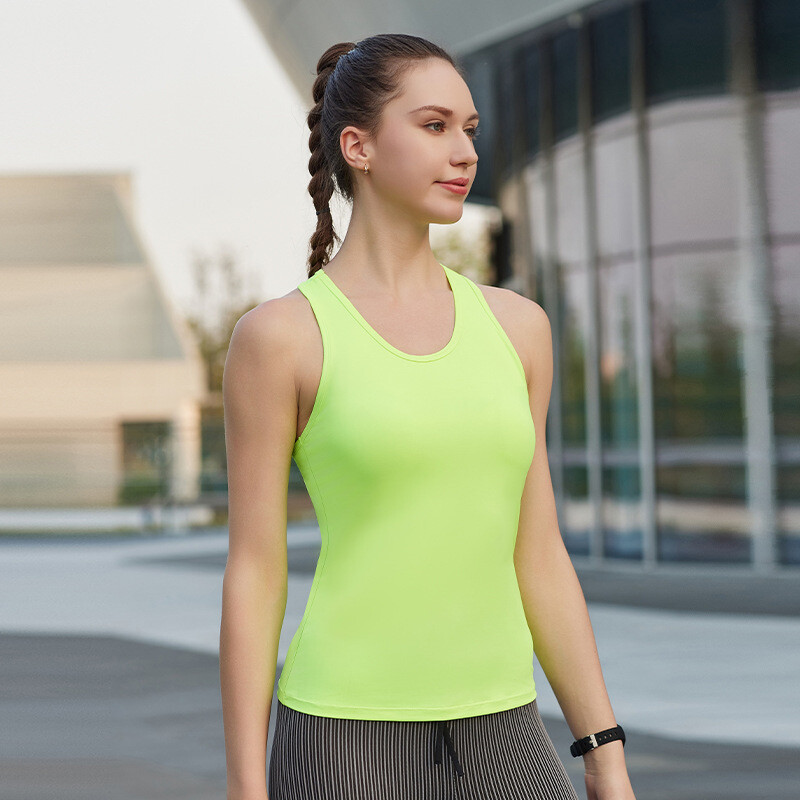 Maieu de yoga strâmt pentru femei, vestă sport, vară, ocazional, fără mâneci, pentru fitness, pentru alergare, pentru antrenament, pentru antrenament.