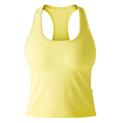 Nou Yoga Racerback Tank Top Alergare strâns Fitness Vestă sportivă cu uscare rapidă Uscare rapidă Îmbrăcăminte activă Top subțire Tricou tip singlet pentru femei