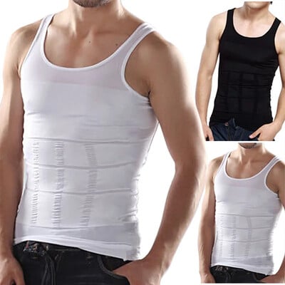 Slăbire Shaper Postura Vest Barbat Burta Abdomen Body Shaper Vesta Corrector Compresie Construire Fat Burn Piept Burta Corset Barbati