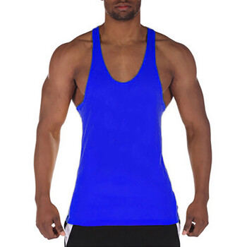 Muscle Guys Running γιλέκο Brand Bodybuilding Stringer Tank Tops Γυμναστική Ρούχα Καλοκαιρινό βαμβακερό αναπνεύσιμο ανδρικό πουκάμισο