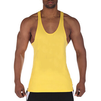 Muscle Guys Running γιλέκο Brand Bodybuilding Stringer Tank Tops Γυμναστική Ρούχα Καλοκαιρινό βαμβακερό αναπνεύσιμο ανδρικό πουκάμισο