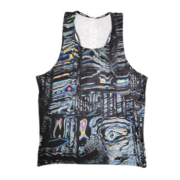 Brand Run Athletics Tank Top Runnning Speed Singlet Fitness Πουκάμισο ανδρικό αμάνικο γιλέκο Αθλητικό στίβο Προσαρμογή μονό