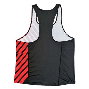 Αμάνικο γιλέκο ανδρικής μόδας για τρέξιμο Marathon Singlet Αμάνικο Ανδρικό φανελάκι Προσαρμογή