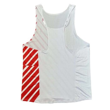 Αμάνικο γιλέκο ανδρικής μόδας για τρέξιμο Marathon Singlet Αμάνικο Ανδρικό φανελάκι Προσαρμογή