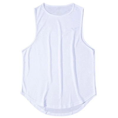 Vasaras maratona skriešana Quick Dry Sporta Tops Vīriešu Tīkla Tkrekls Bez piedurknēm Fitnesa Treniņš Basketbols Brīvi Fit Vingrošanas Veste