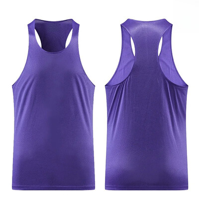 Profesionalni muški prsluk za maratonsko trčanje, sportsko odijelo, brzo sušeća oprema za trening za natjecanja, ljetnu sezonu