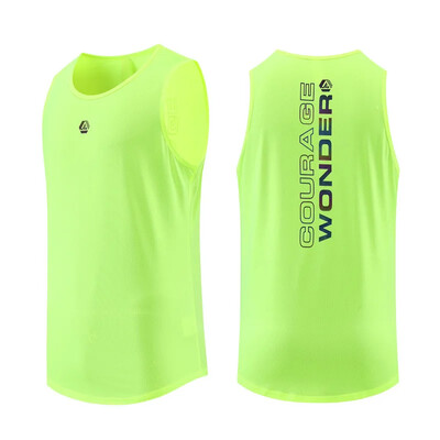 Profesionalni muški prsluk za maratonsko trčanje, sportsko odijelo, brzo sušeća oprema za trening za natjecanja, ljetnu sezonu