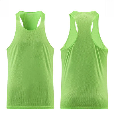 Profesionalni muški prsluk za maratonsko trčanje, sportsko odijelo, brzo sušeća oprema za trening za natjecanja, ljetnu sezonu