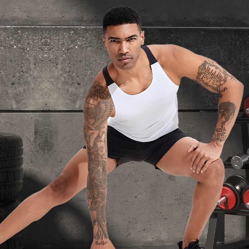 Vestă fără mâneci pentru gimnastică pentru bărbați, vestă pentru antrenament pentru culturism, tricou pentru antrenament muscular, Top pentru drumeții în aer liber, antrenament de vară, haine de atletism