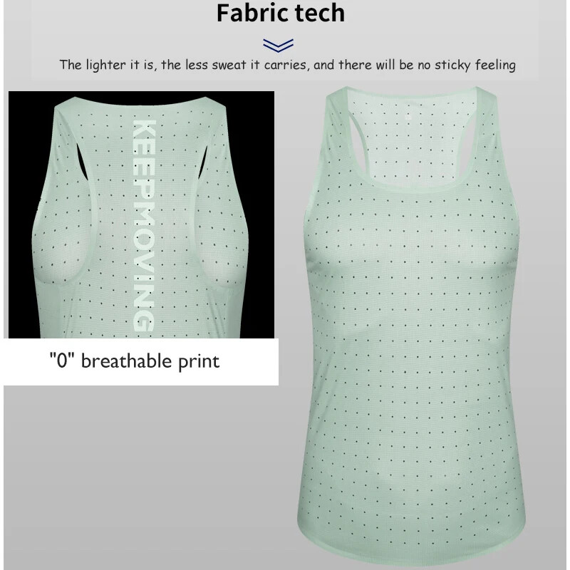 Vestă de alergare ultra ușoară pentru maraton, 80g