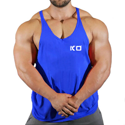 Îmbrăcăminte pentru săli de sport de marcă Bărbați Culturism și fitness Stringer Tank Top Vestă îmbrăcăminte sport Tricou antrenament muscular Maiote Alergare