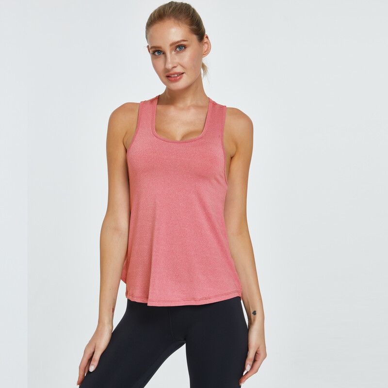 Ženske brzosušeće joga majice bez rukava Trening za trčanje Joga majice za teretanu Fitnes Sportski prsluk Sportska majica