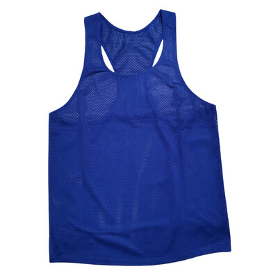 Muškarci Mreža za brzo trčanje Prozračni prsluk Maraton Sport Fitness Bez rukava Brzi sportaš Atletička staza Prilagodba singleta