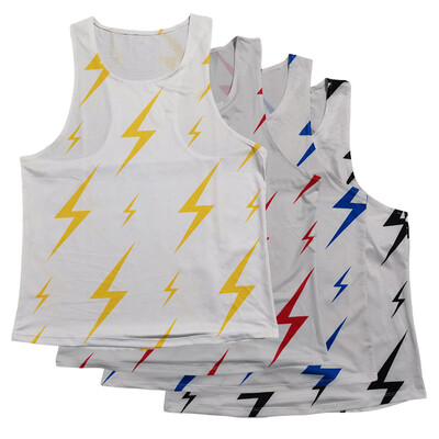 Marca Atletism Tank Top Atlet Track Field Singlet Runnning Speed Fitness Îmbrăcăminte pentru bărbați Vestă de alergare fără mâneci Personalizare