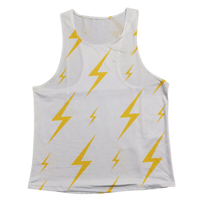 Zīmola vieglatlētika, vieglatlētikas sporta single, skriešanas ātrums, fitness, vīriešu apģērbs bez piedurknēm, skriešanas vestes pielāgošana