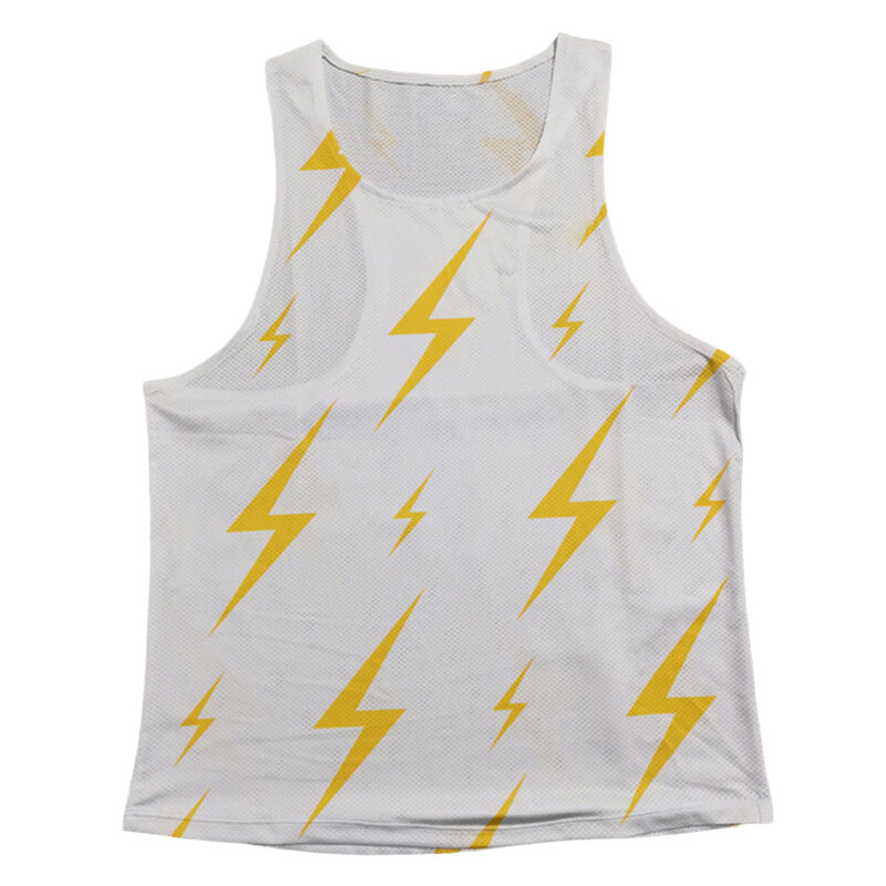 Zīmola vieglatlētika, vieglatlētikas sporta single, skriešanas ātrums, fitness, vīriešu apģērbs bez piedurknēm, skriešanas vestes pielāgošana