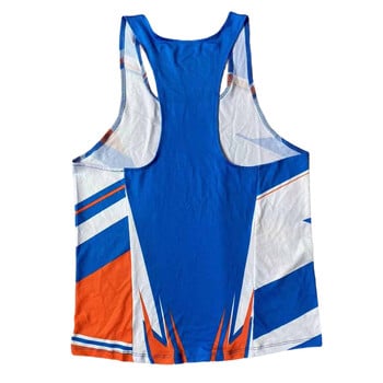 Run Athletics Tank Top Runnning Speed Sportswear Πουκάμισο γυμναστικής Ανδρικά ρούχα Αμάνικο γιλέκο Αθλητικό Μονό Στίβου