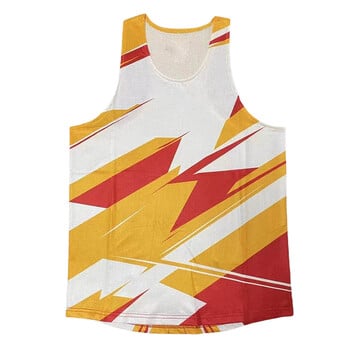 Run Athletics Tank Top Runnning Speed Sportswear Πουκάμισο γυμναστικής Ανδρικά ρούχα Αμάνικο γιλέκο Αθλητικό Μονό Στίβου