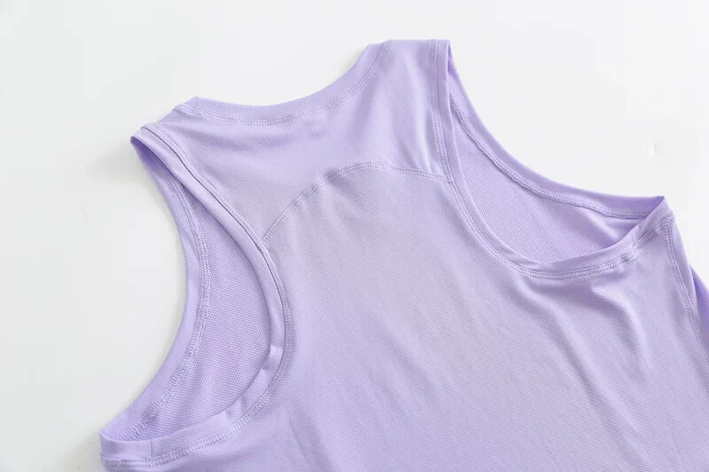 Tricou de antrenament de vară cu gât înalt Cămașă de alergare din material ușoară din plasă pentru femei Cămașă de yoga cu potrivire clasică, cu detalii reflectorizante