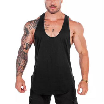 Νέες αφίξεις Bodybuilding stringer Quick Dry man Mesh Gym αμάνικο πουκάμισο ανδρικό γιλέκο γυμναστικής Singlet αθλητικά ενδύματα γυμναστικής μπλούζα